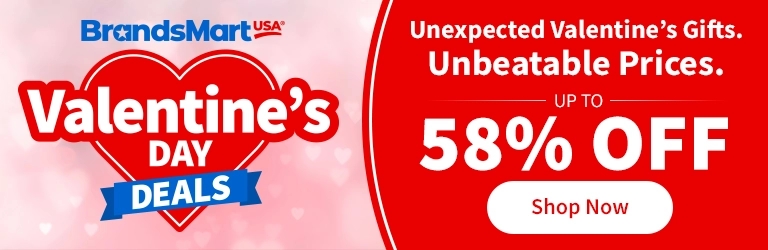 Valentines Day Deals up to 58% Off and Shop Now