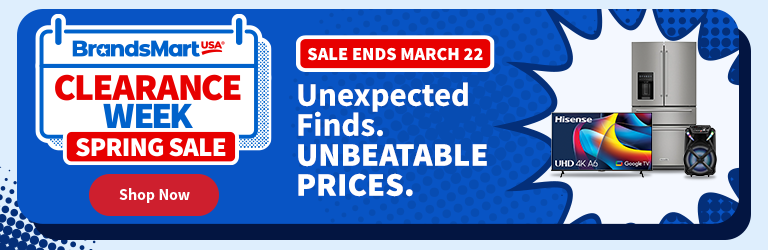 Clearance Event Spring Hero Banner CTA