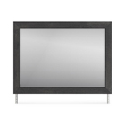 Signature Design by Ashley Nanforth Bedroom Dresser Mirror - Rustic Charcoal