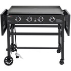 Royal Gourmet 4 Burner Propane Gas Griddle with Foldable Side Tables