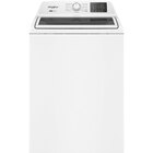 Whirlpool 4.2–4.3 CuFt Top Load White Washer with 2-in-1 Removable Agitator and Soft Close Glass Lid