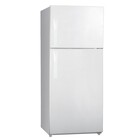 Premium Levella 12.0 CuFt Top-Mount Refrigerator in White with Tilt-Out Can Dispenser and Gallon Door Storage
