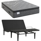 Restaway St. Blake Firm King Mattress with Ease 4.0 Full Adjustable Base & Wireless Remote
