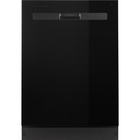 Whirlpool 55 dBA Top Control Dishwasher in Black with Adjustable Upper Rack