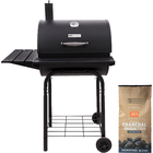 American Gourmet 35" 625 Charcoal Grill with 16 lb Premium Charcoal Briquettes