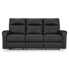 Signature Design by Ashley Axtellton Reclining Power Sofa - Black