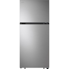 LG 18 CuFt Garage Ready Top Freezer Refrigerator in Print Proof Stainless Steel