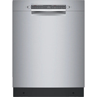 Bosch 300 Series 46 dBA Smart Anti-Fingerprint Built-In Dishwasher