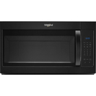 Whirlpool 1.7 CuFt 1000 Watt Over-the-Range Microwave in Black