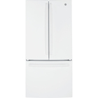 GE 18.6 Cu Ft Counter Depth French Door Refrigerator with Internal Water Dispenser - White