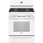 Whirlpool 5.0 Cu. Ft 30" Self Clean Gas Range with No Preheat Mode - White
