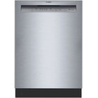 Bosch 300 Series 24'' Wide 48 dBA Dishwasher with Recessed Handle — Stainless Steel