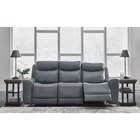 Signature Design by Ashley Mindanao Dual Power Leather Reclining Sofa