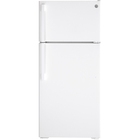 GE 16.6 CuFt Top-Mount Refrigerator in White